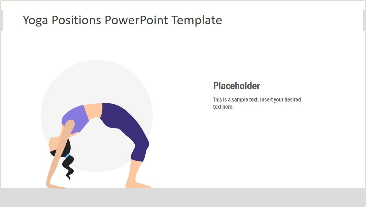 Free Powerpoint Templates Over Fitness And Stretching