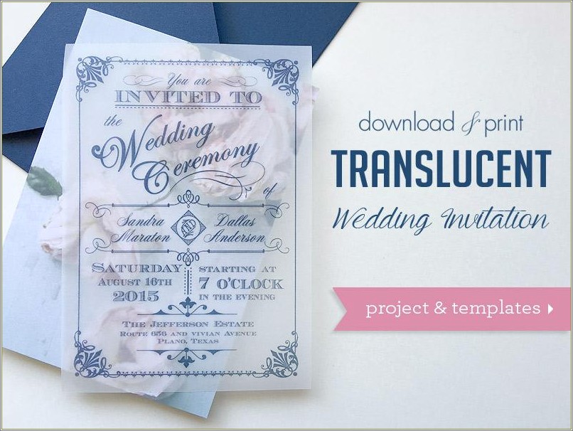 Free Print Your Own Wedding Invitation Templates