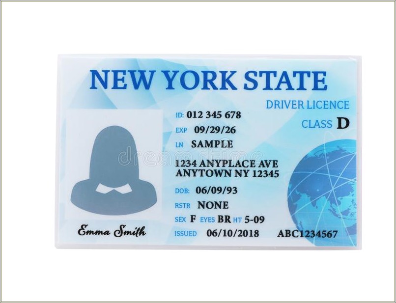 Free Printable Blank Illinois Drivers License Template Resume Example   Free Printable Blank Illinois Drivers License Template 