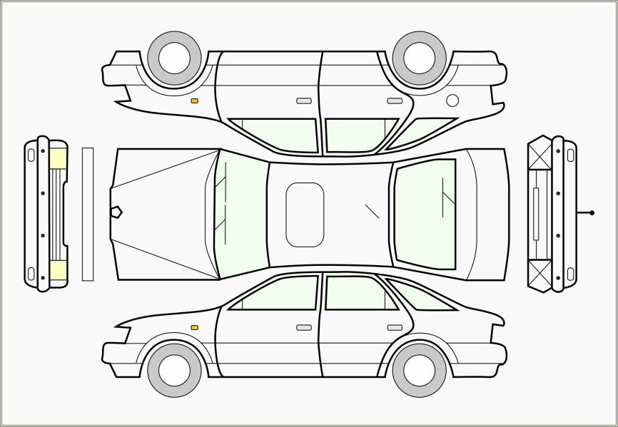 Free Printable Car Template Cut Outs