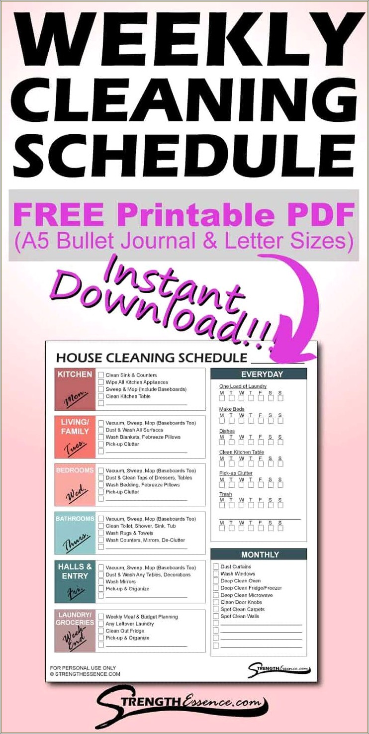 free-printable-cleaning-checklist-template-pdf-resume-example-gallery