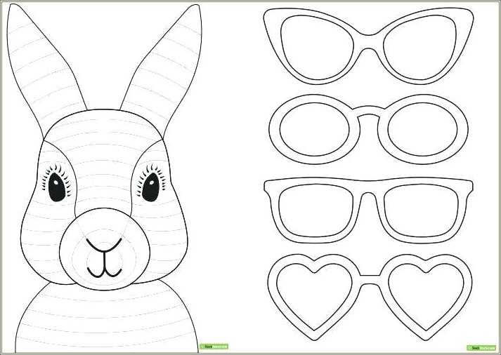 Free Printable Paper Bag Bunny Puppet Templates Resume Example Gallery