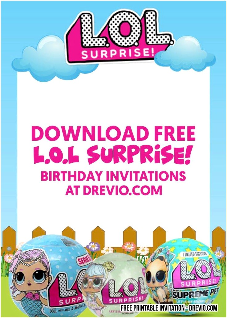 Free Printable Surprise Birthday Party Invitations Templates