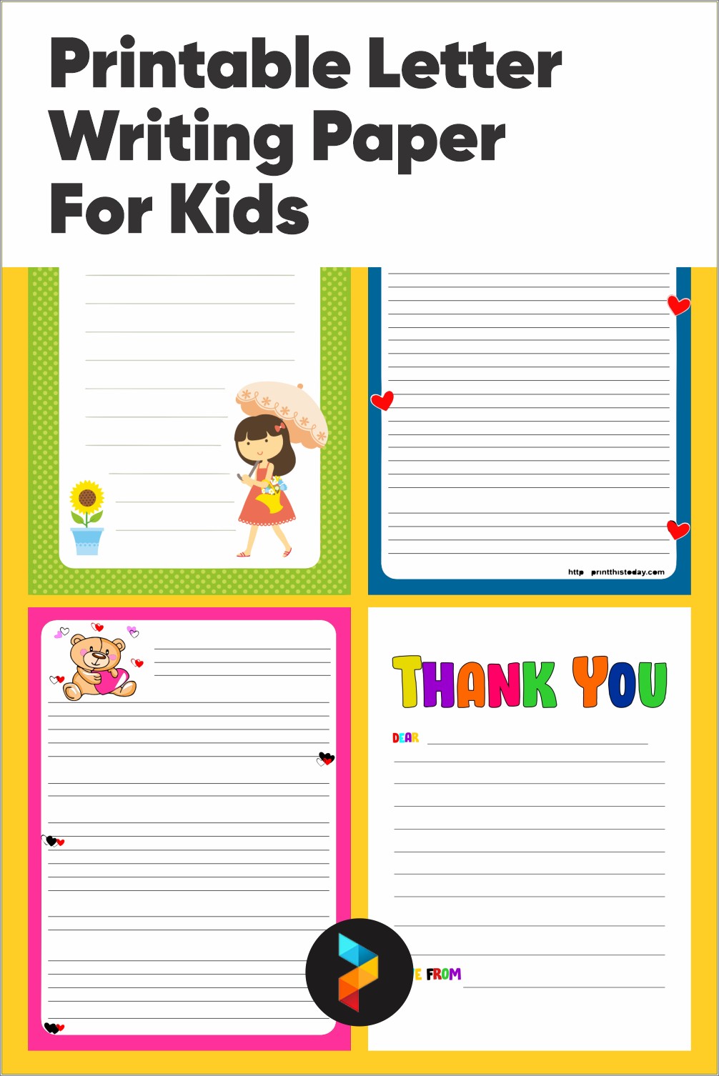 Free Printable Template For Writing A Friendly Letter