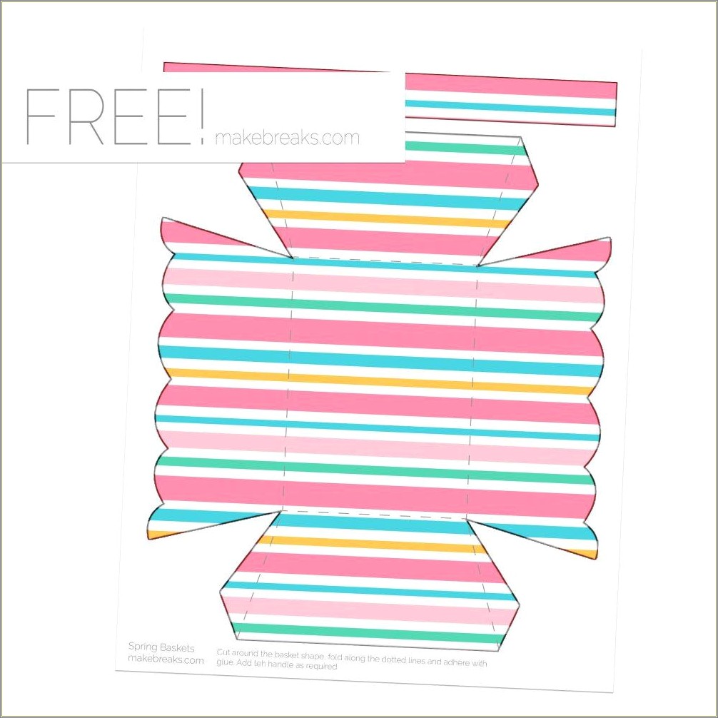 Free Printable Templates For Gift Bags And Boxes