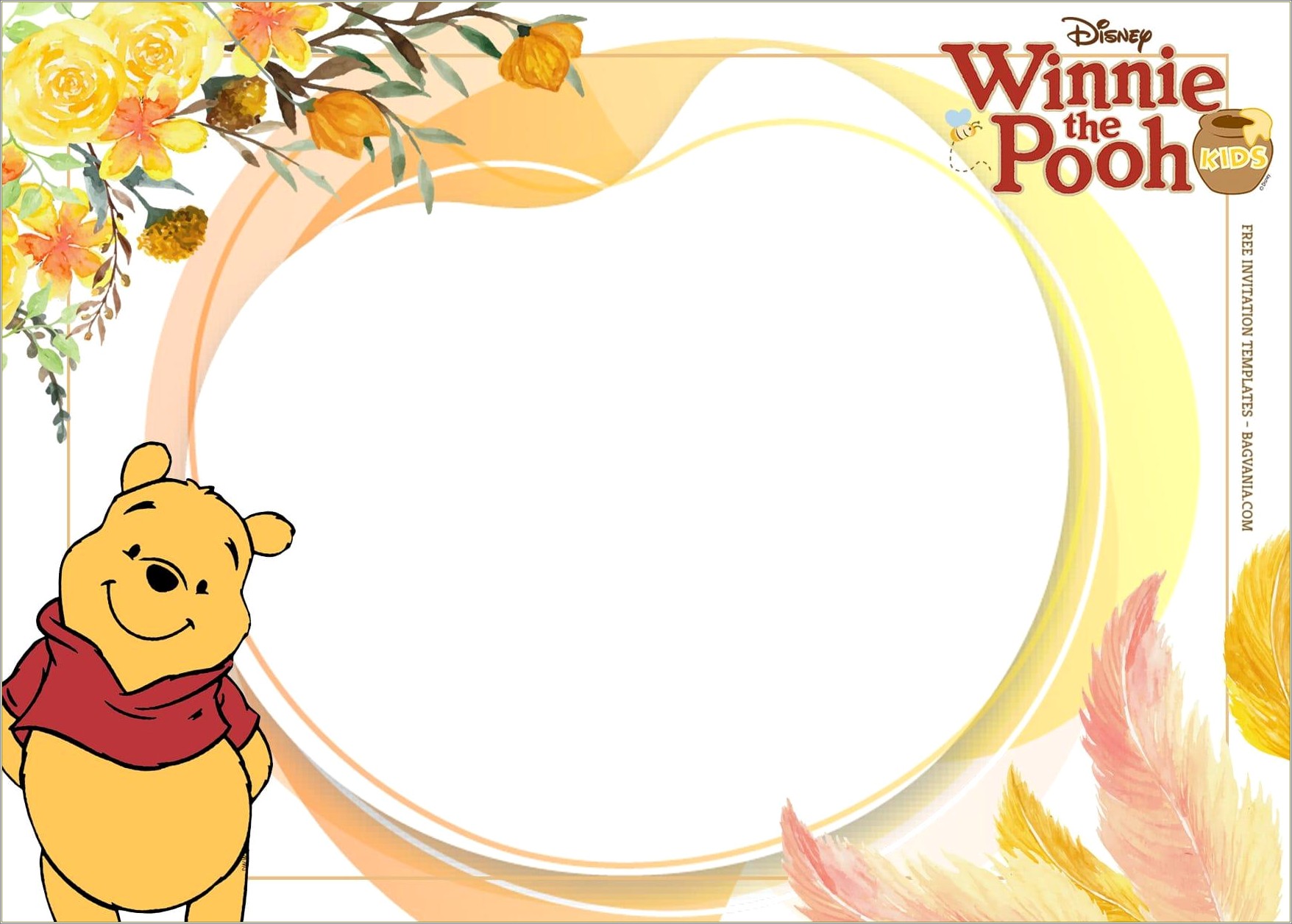 Free Printable Winnie The Pooh Invitation Templates