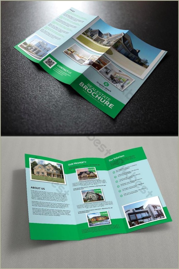 Free Real Estate Tri Fold Brochure Template