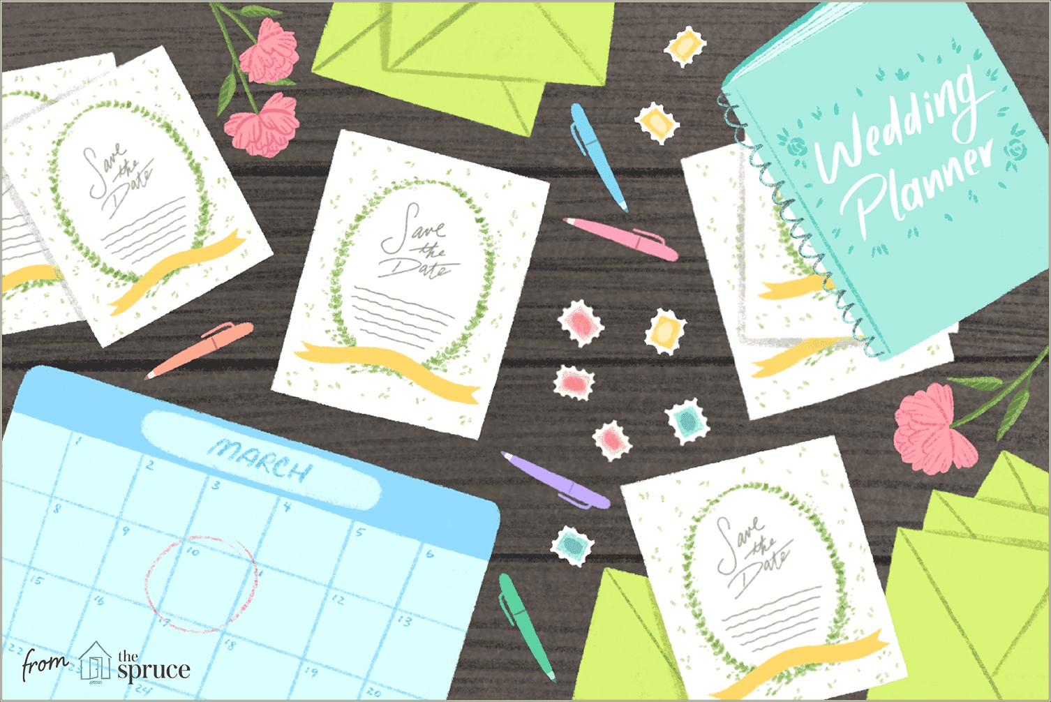 Free Save The Date Business Card Templates