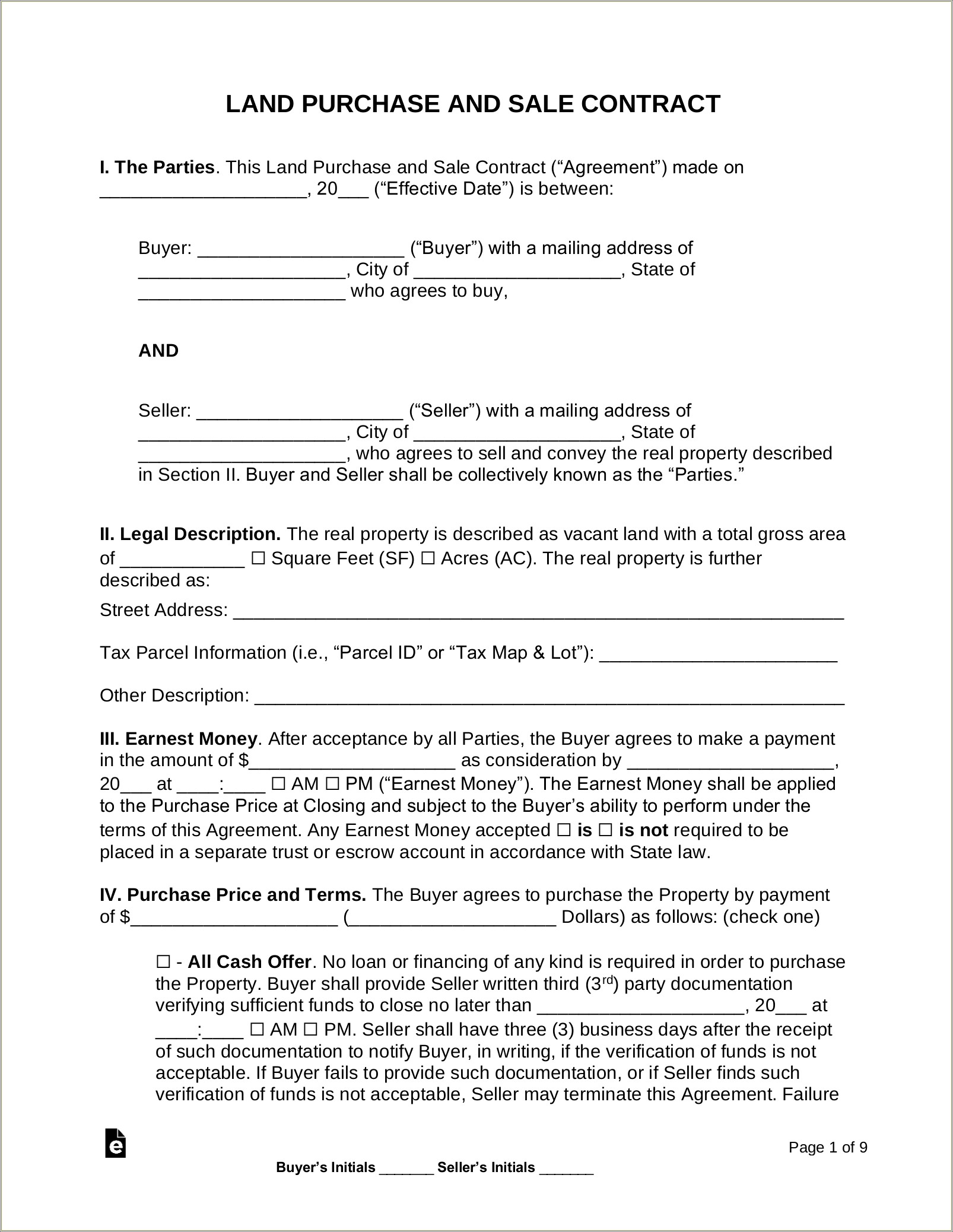 Free Standard Trading Terms And Conditions Template