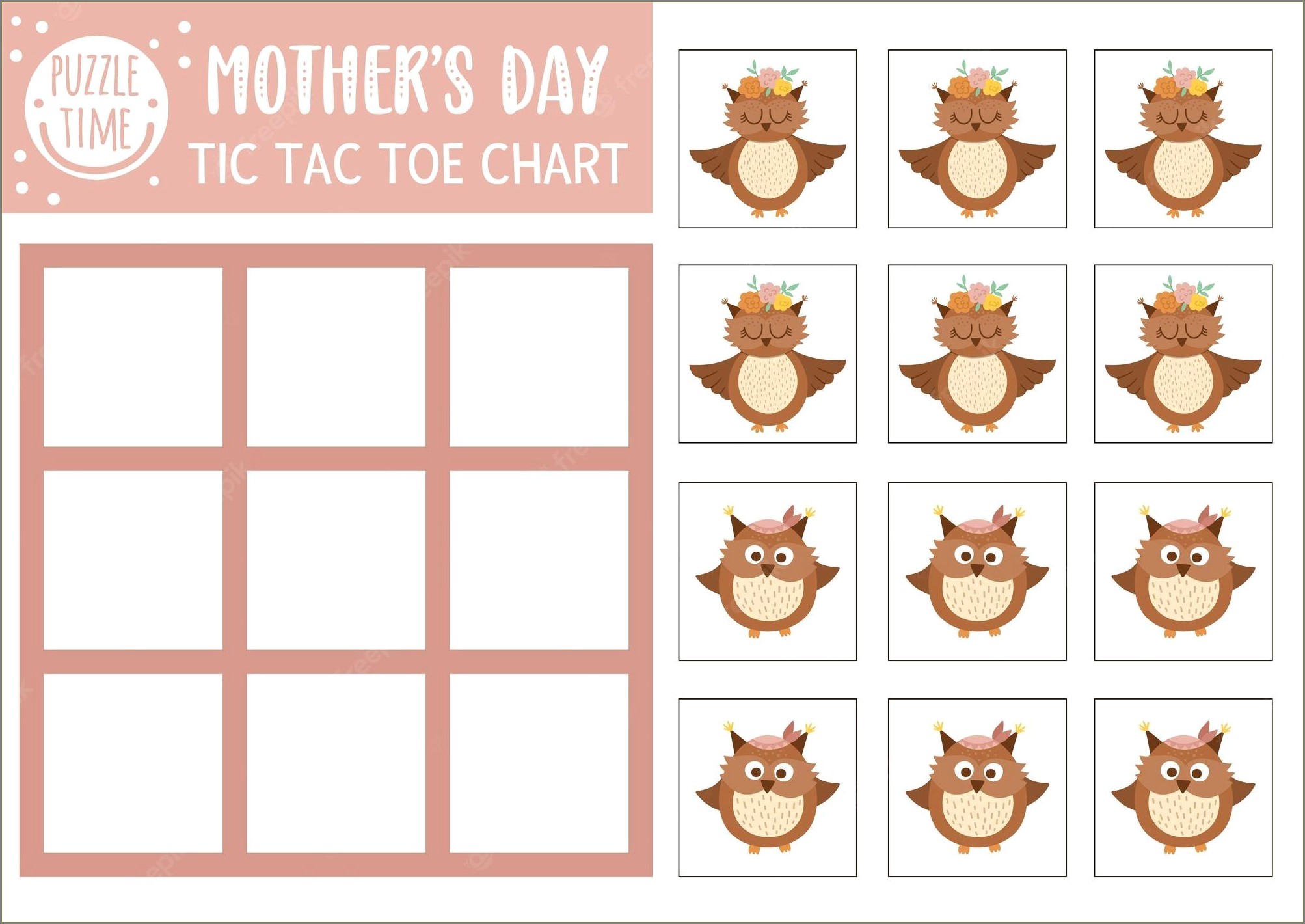 Free Template Games For Baby Shower With Owls