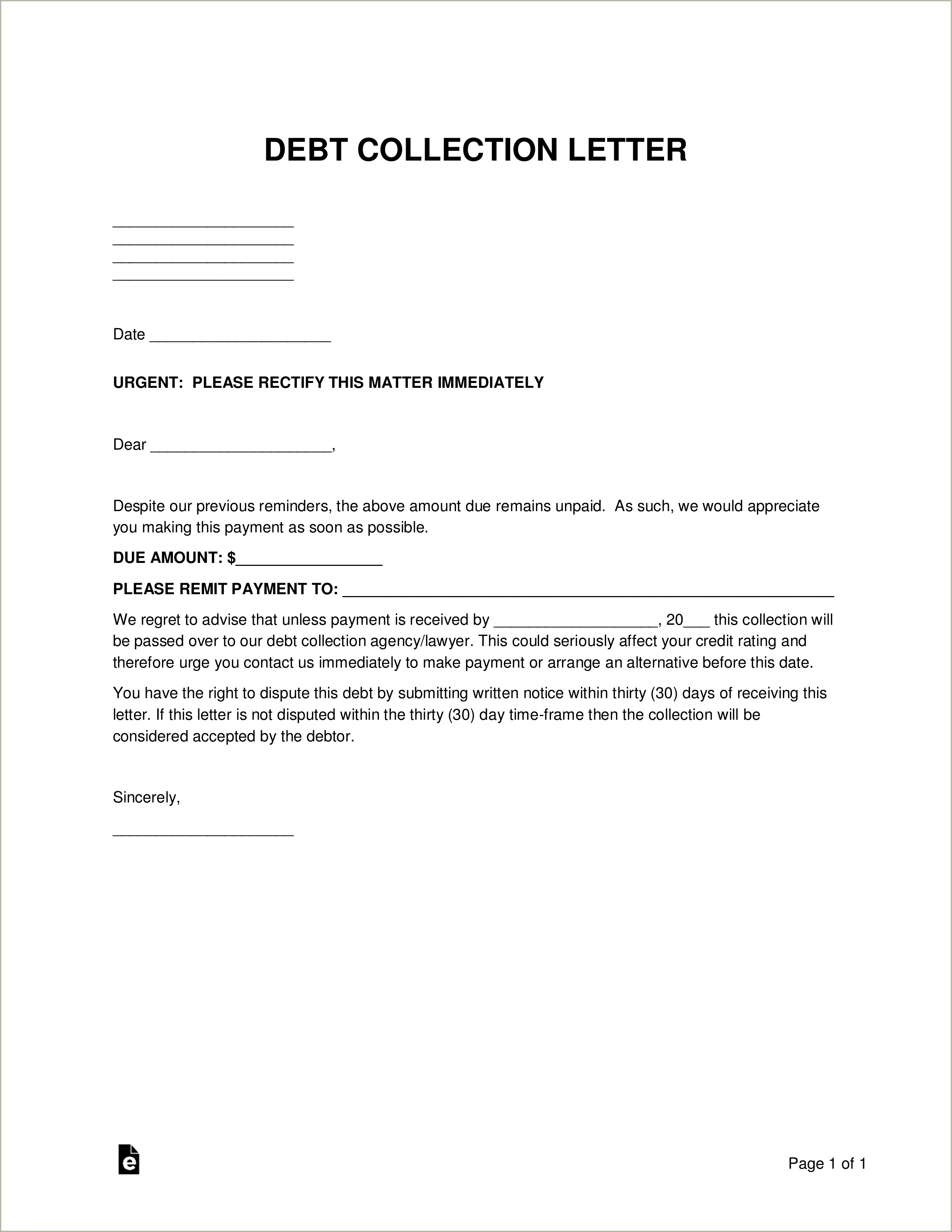 Free Template Medical Attempt To Contact Letter Sample