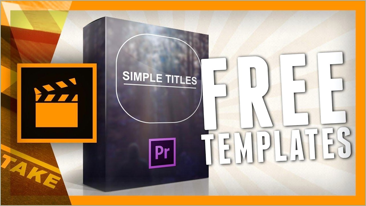 Free Title Templates For Premiere Pro Cs5