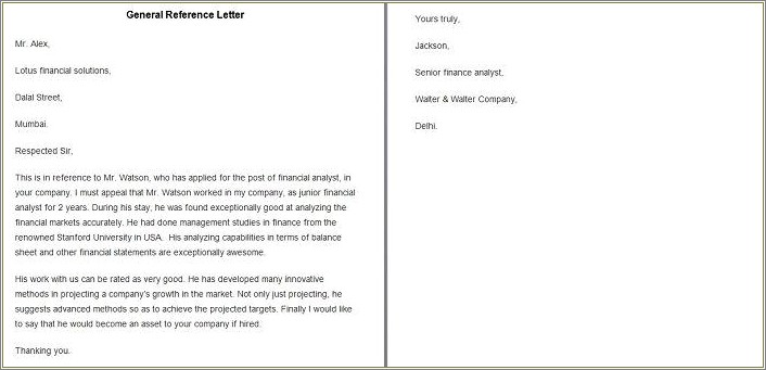 Free Uk Template For Character Reference Letter - Resume Example Gallery