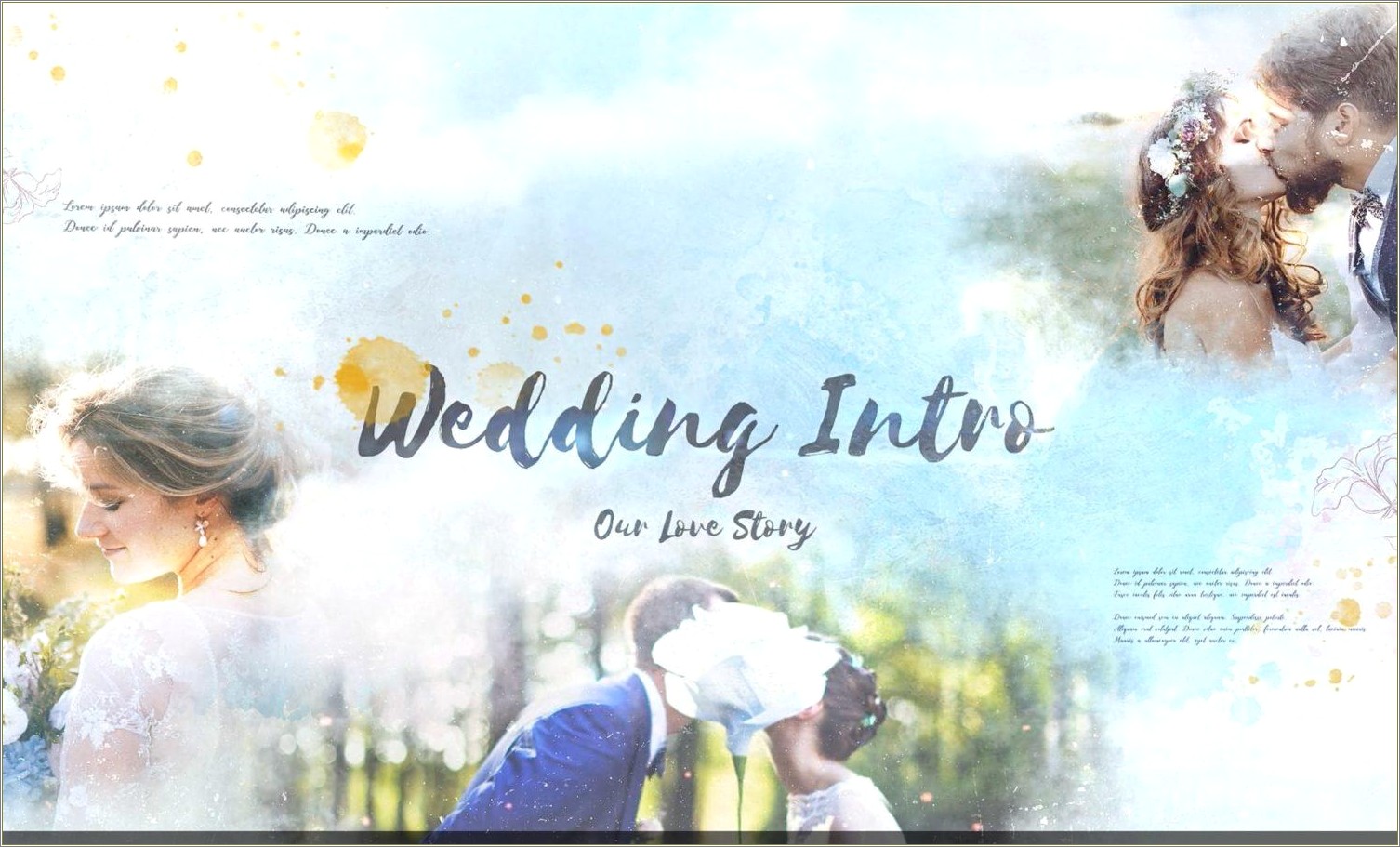 Free Wedding Title Templates For After Effects