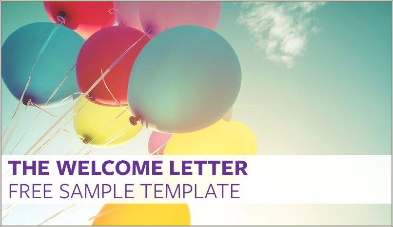 Free Welcome Sign Template For New Employees