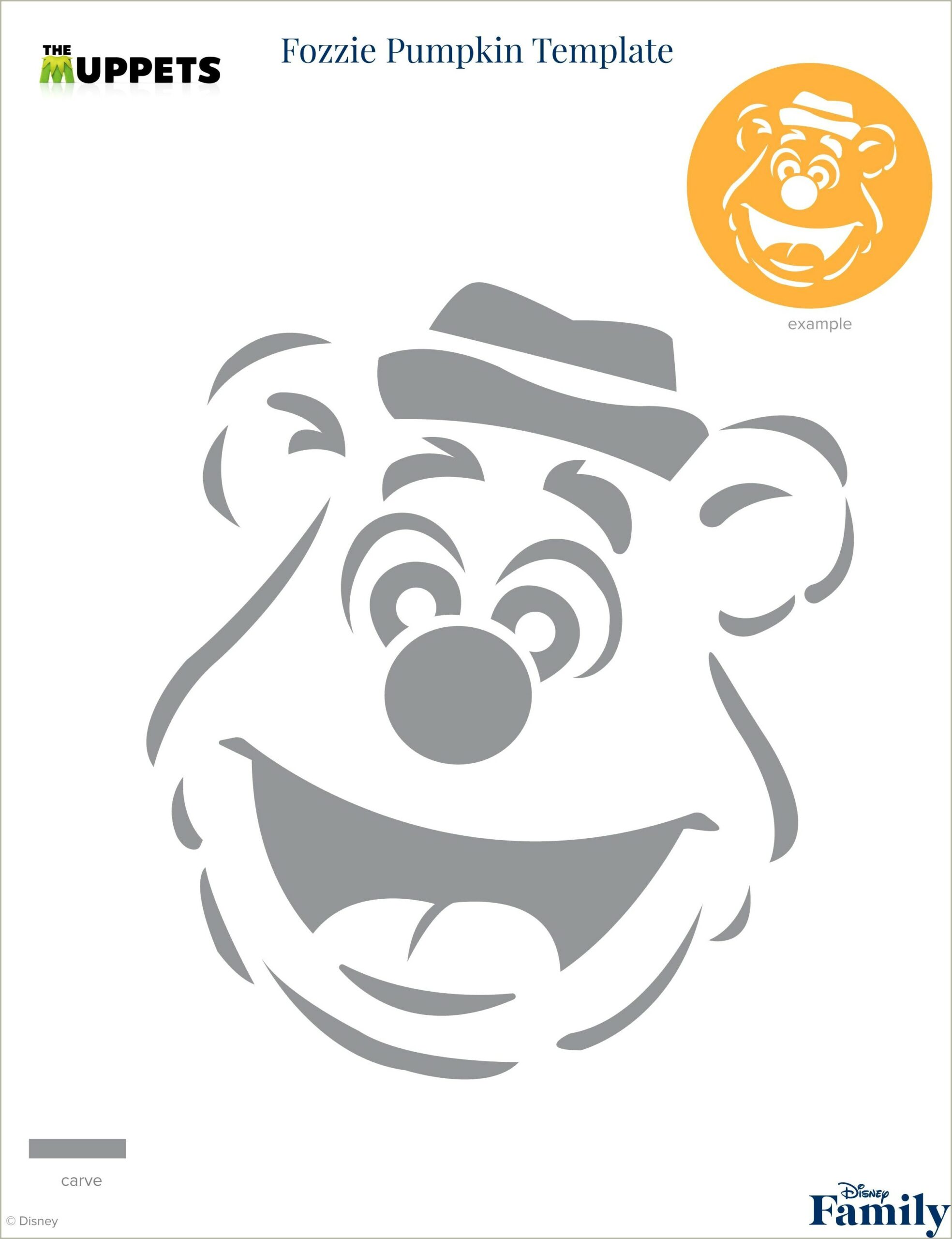 Free Winnie The Pooh Pumpkin Carving Templates