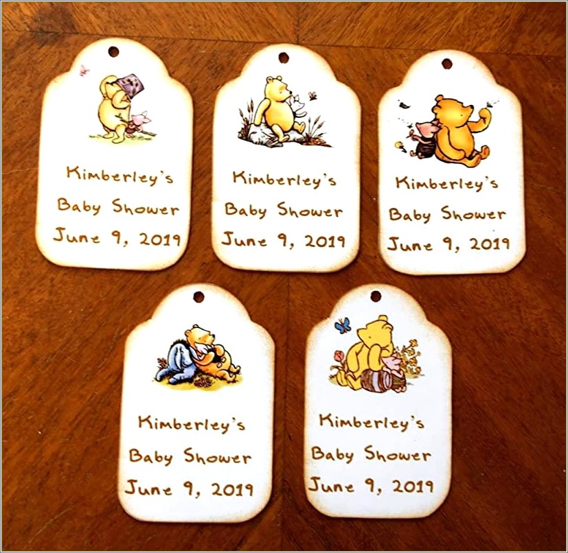 Free Winnie The Pooh Templates For Baby Shower