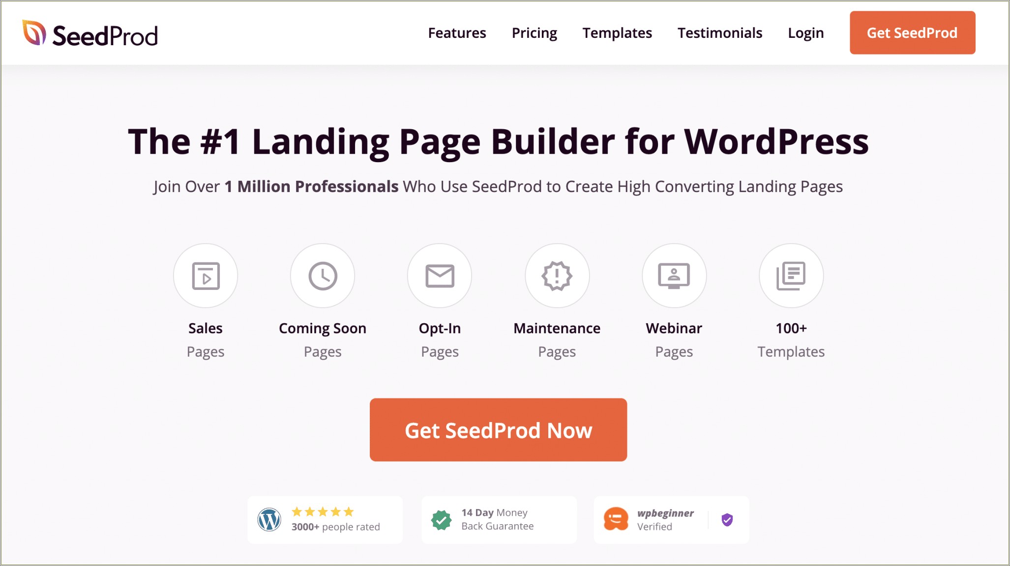 Free Wpbakery Non Member Landing Page Template