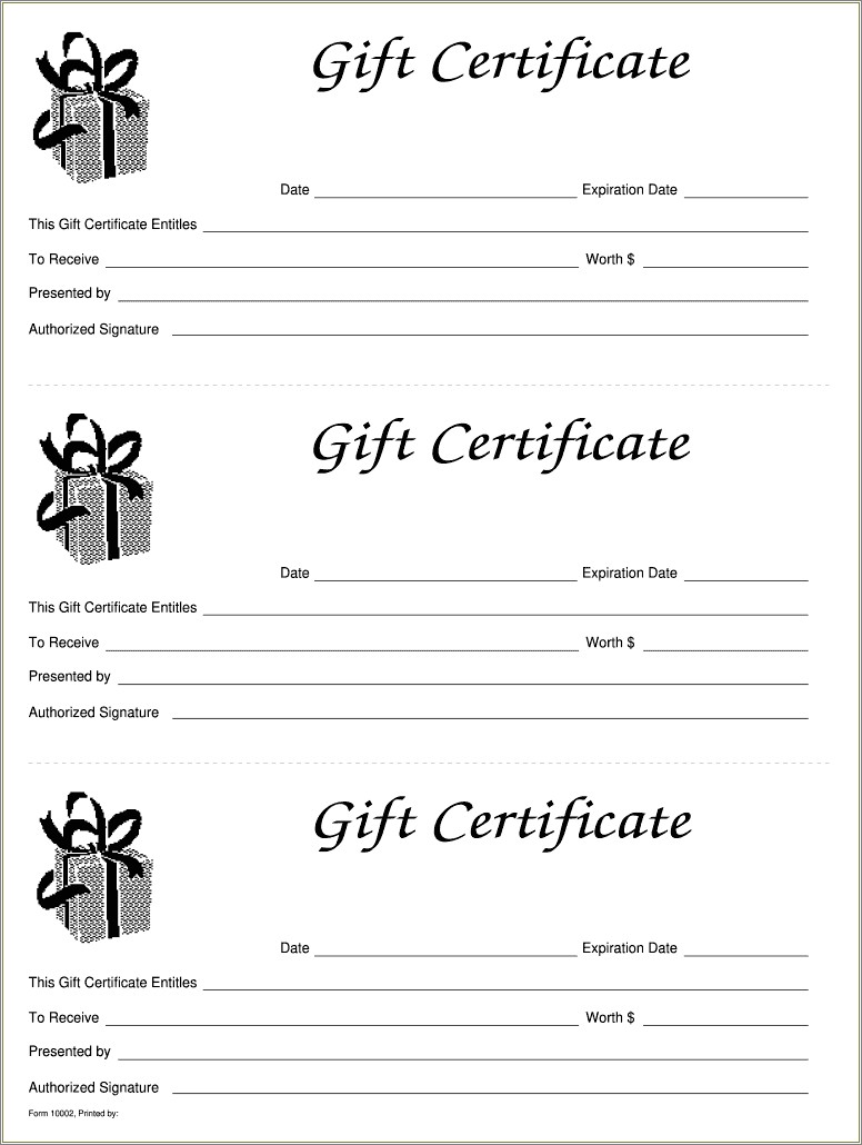 Gift Card Sleeve Template Png Printable Free