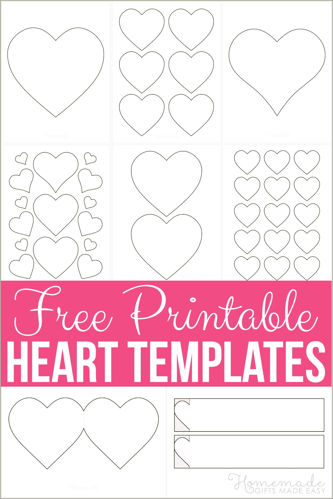 Happy Mothers Day Heart Free Printable Template