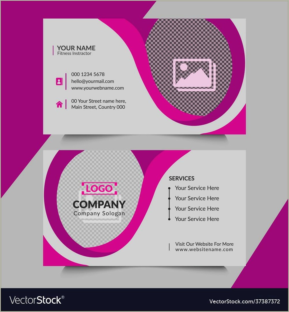 Indesign Business Card Template Free Real Estate