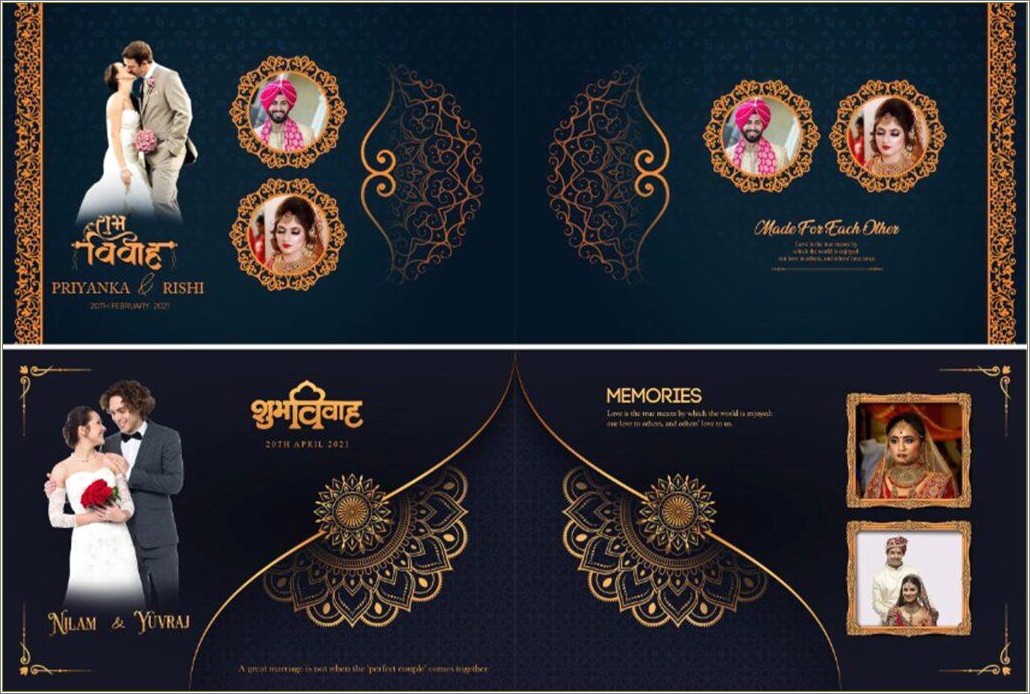 Indian Wedding Dvd Cover Template Psd Free