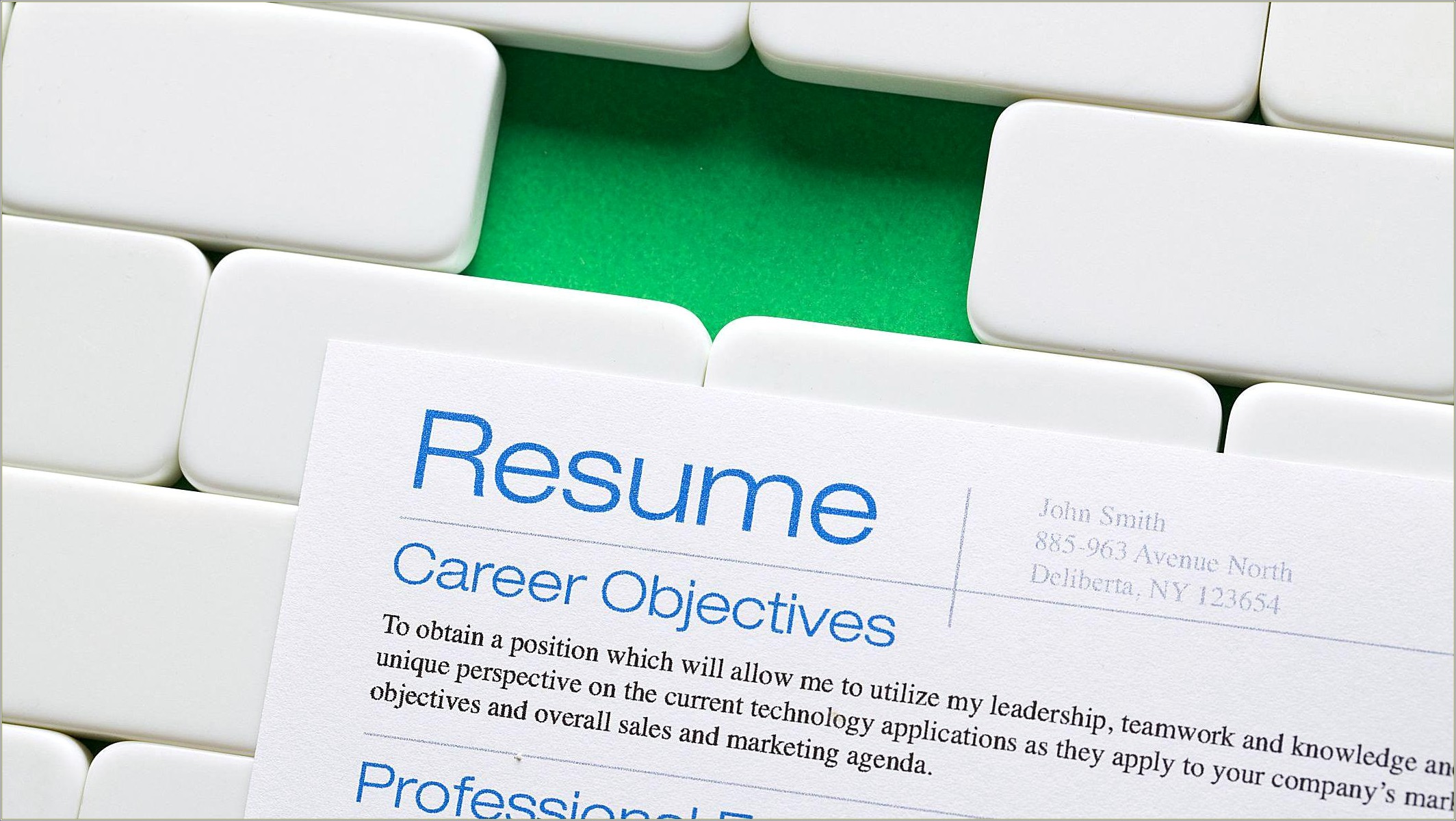 Listing Irrevalnt Jobs On Resume