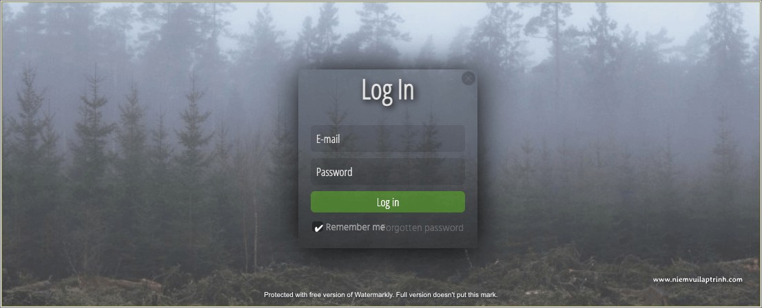 Login Form Template In Php Free Download