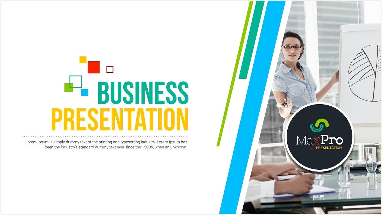 Maxpro Business Plan Keynote Presentation Template Free