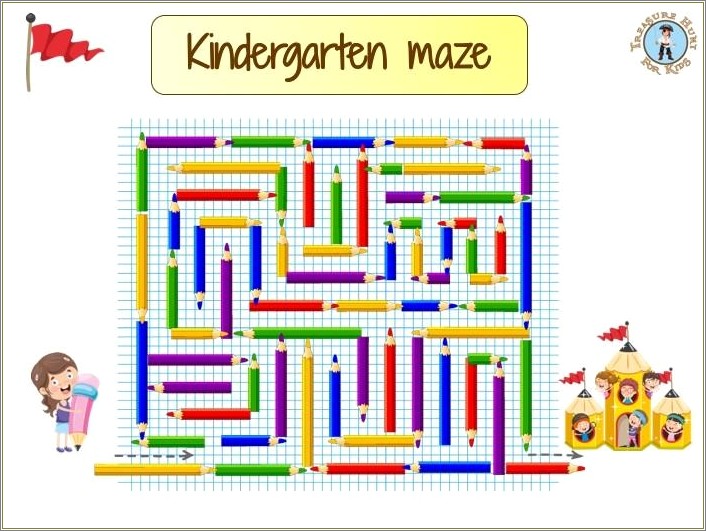 Maze Template For Kids Free To Use