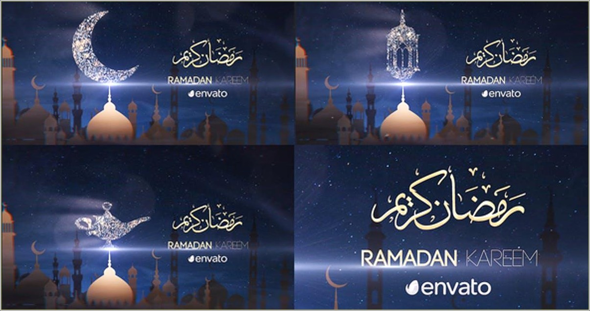 Ramadan Kareem After Effects Templates Free Download