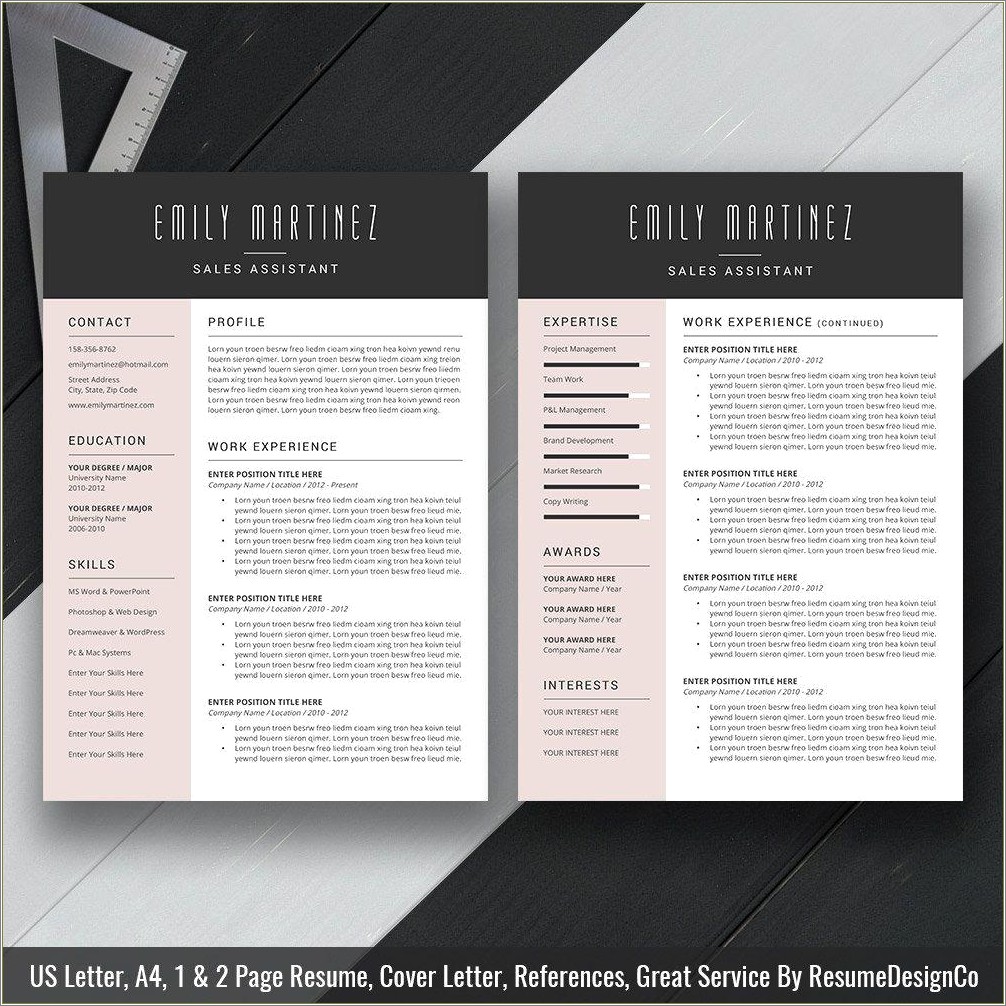 Resume Template Free Download 2019