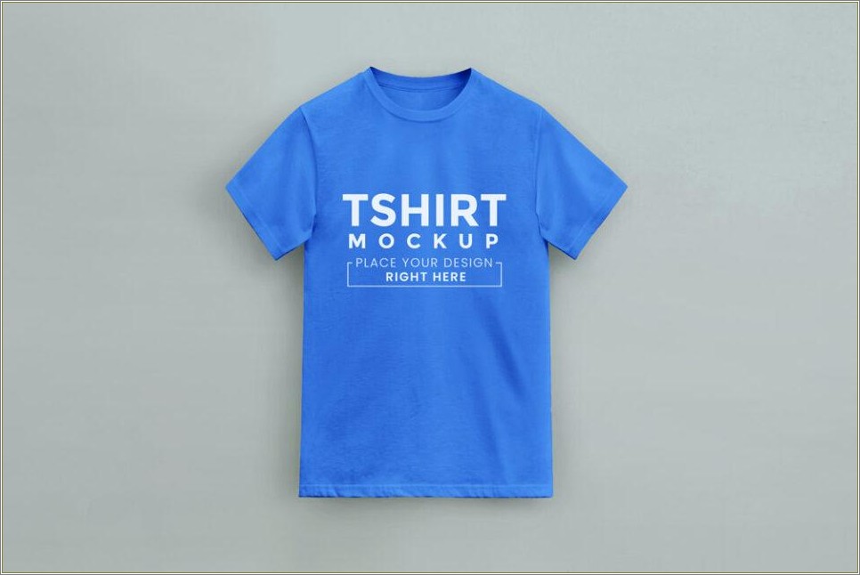 T Shirt Mockup Template Psd Free Download