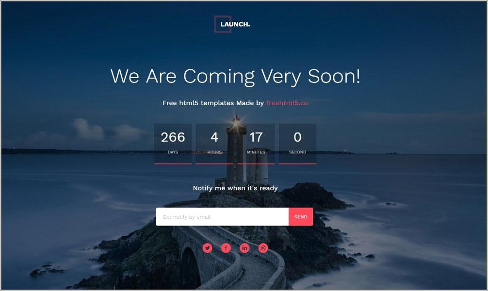 Under Construction Page Html Template Free Download