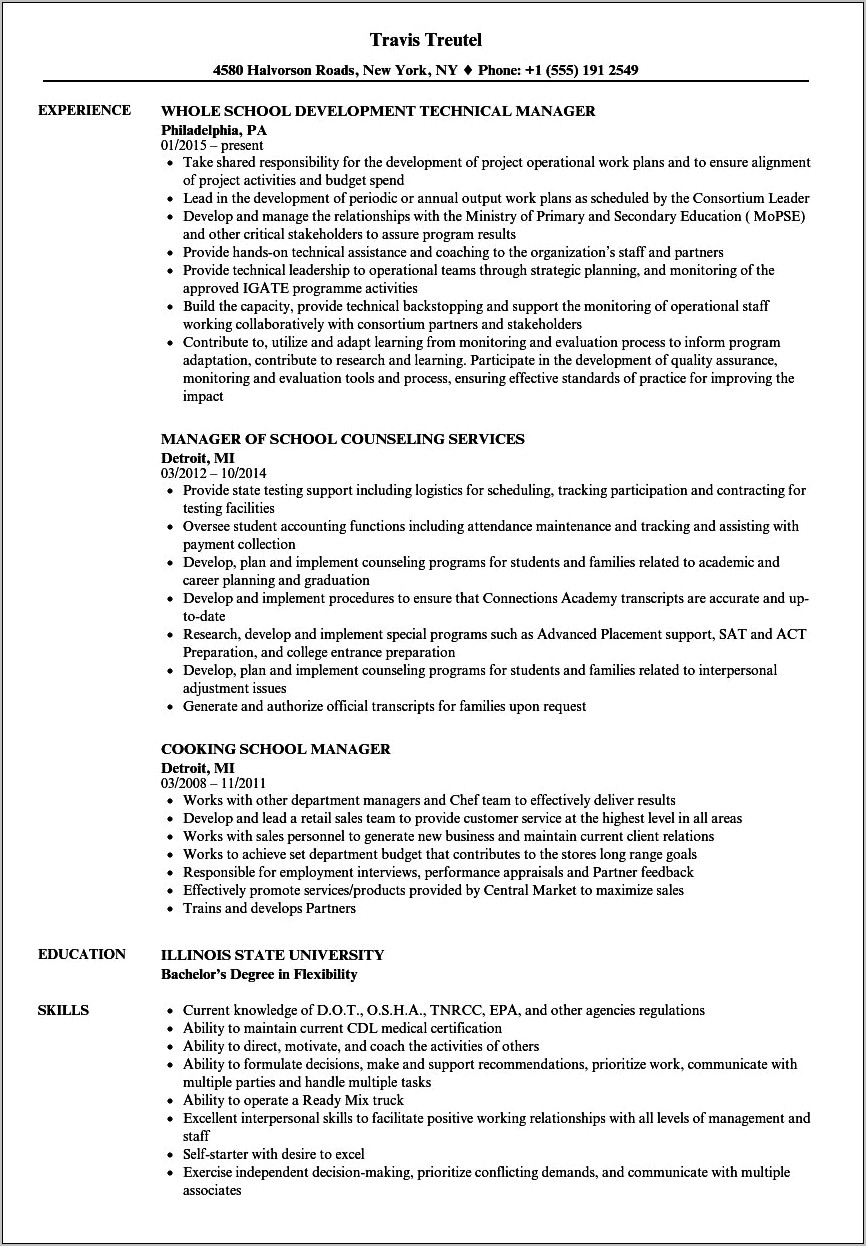 Ask A Manager Education Resume