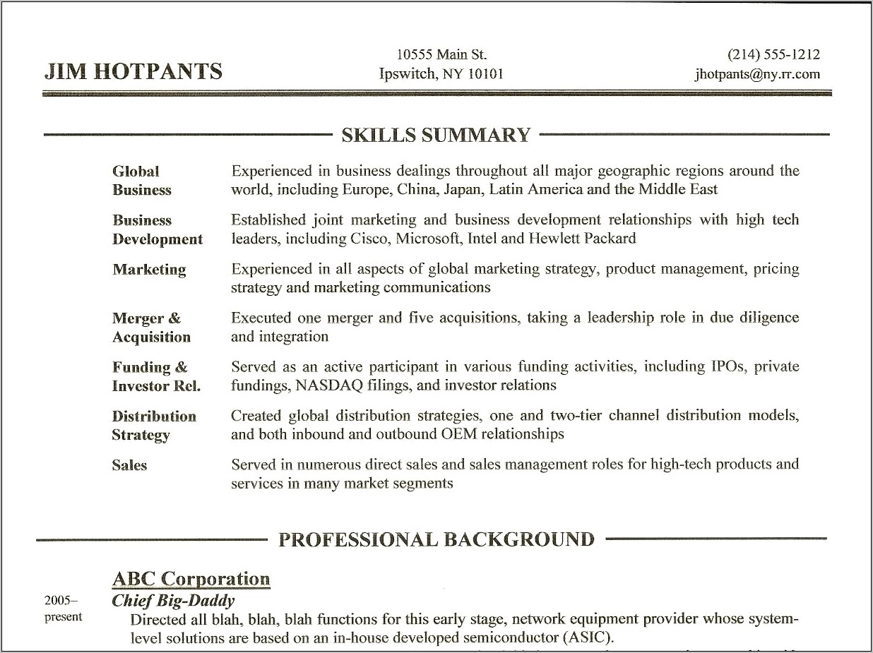 Computer Skills Checklist For Resume