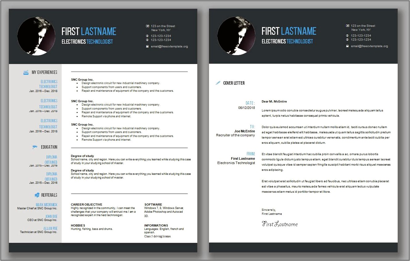 Everest Resume Template Free Download