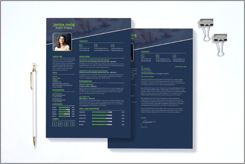 Free After Effects Resume Template
