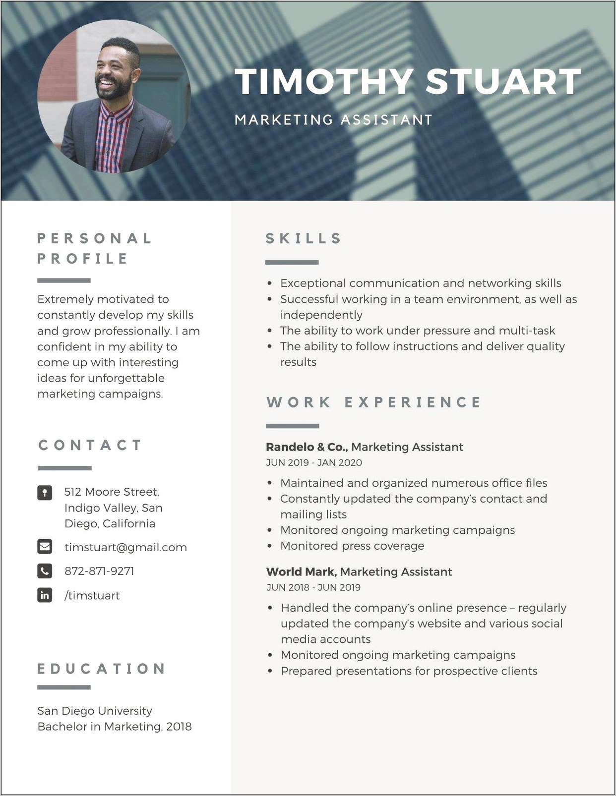 Graphic Design Resume Examples Canva