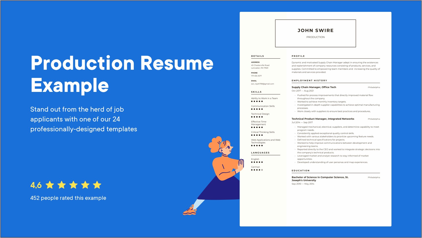 Resume Objective Manufacturing Customer Service