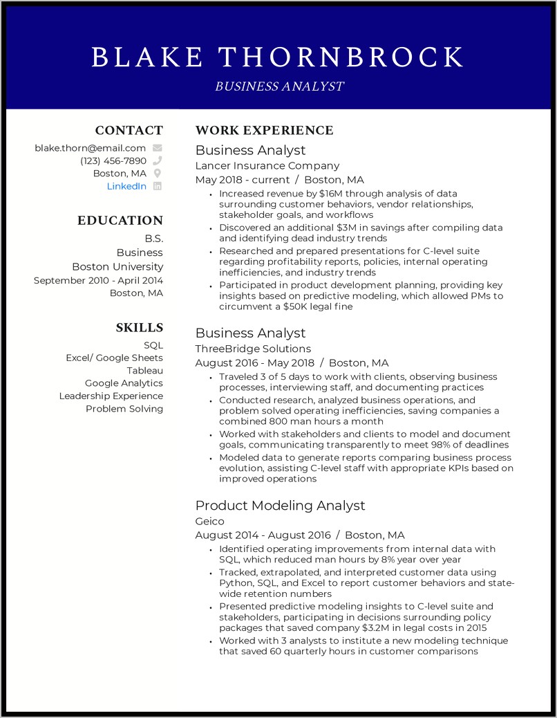 Resume Sample List Of Skills