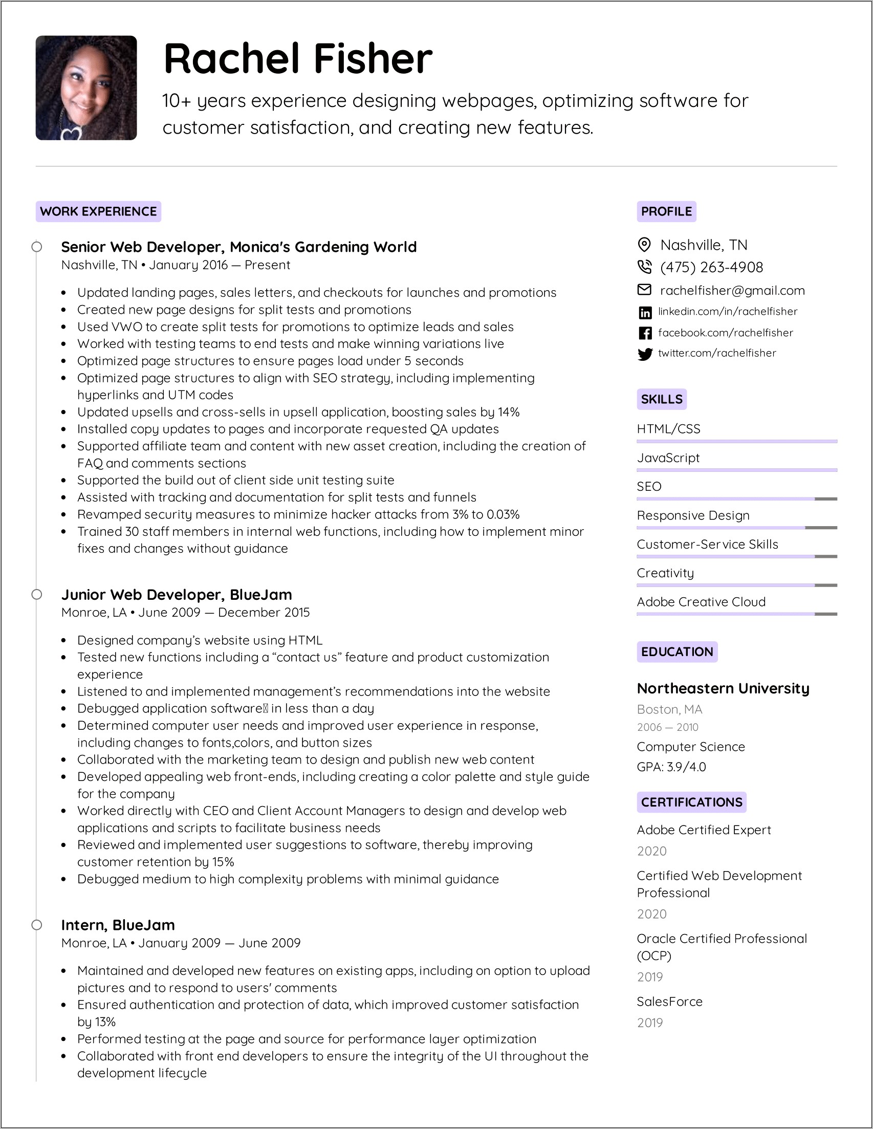 Type Of Techinical Skills Resume