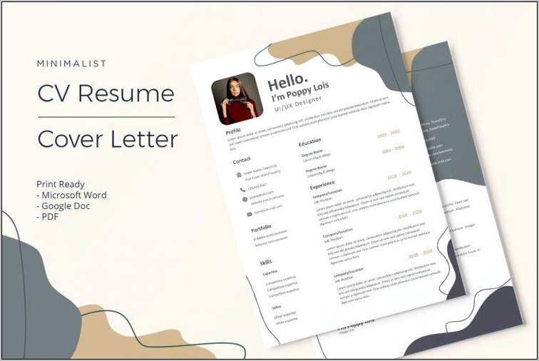Very Concise Resume Sample Pdf
