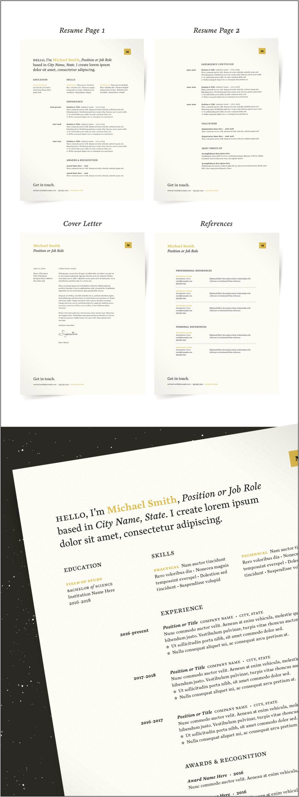 100 Free Resume Templates 2018