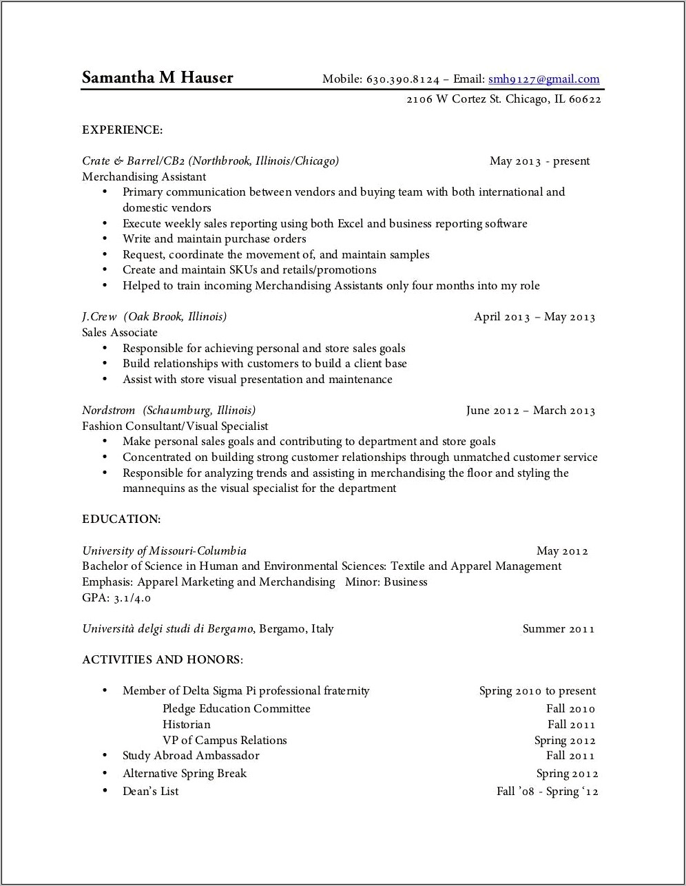 19 Delta Responsibilities Resume Examples