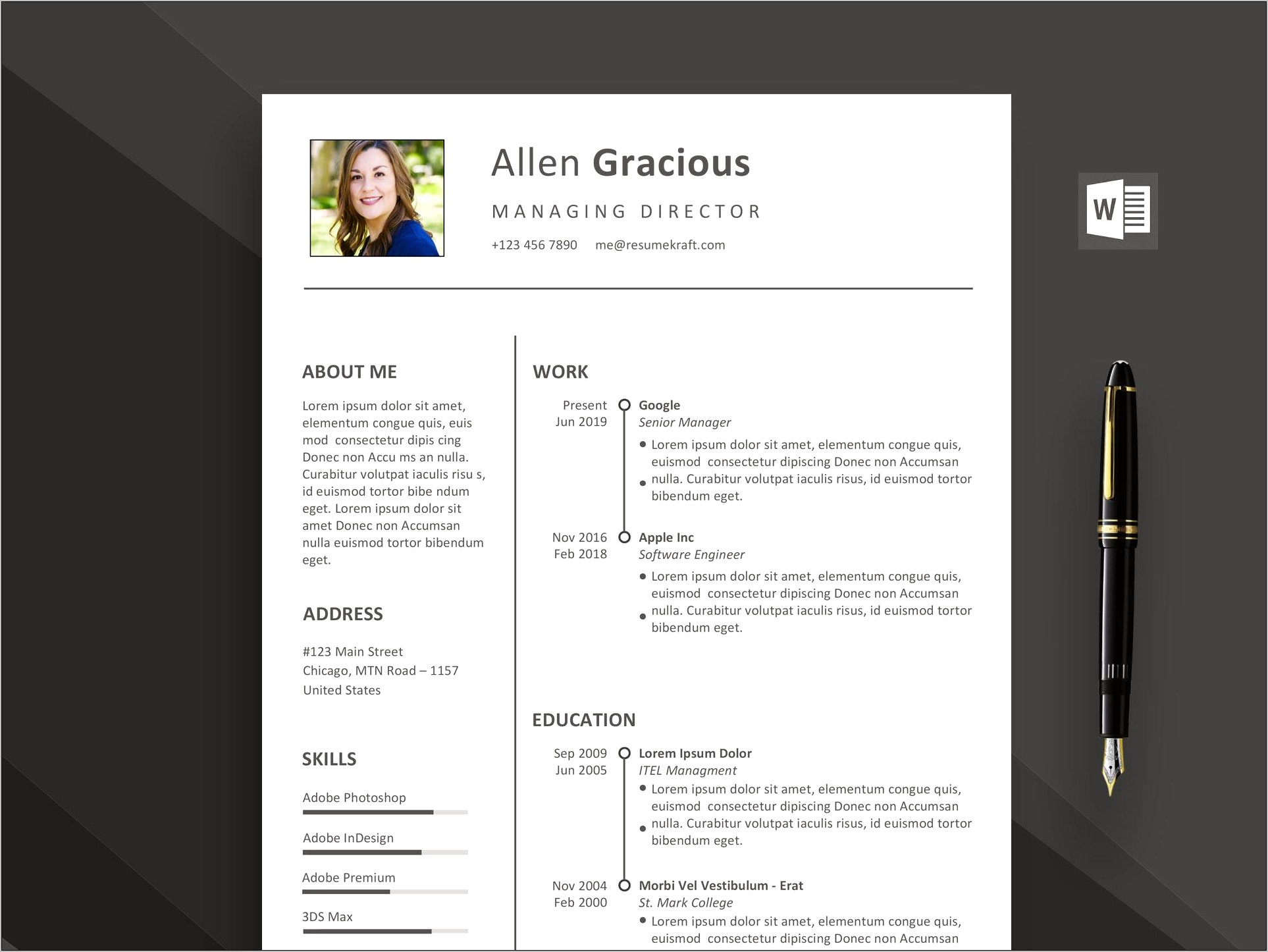 2020 Resume Templates Free Download