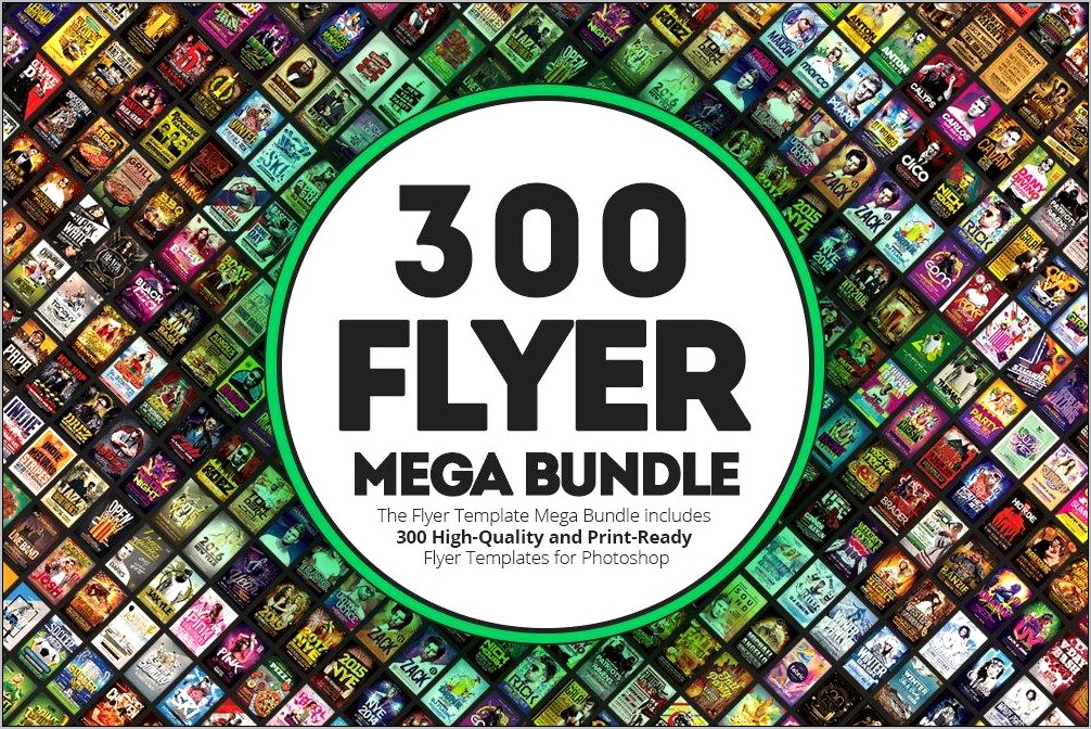 3350176 300 Flyer Template Mega Bundle Download