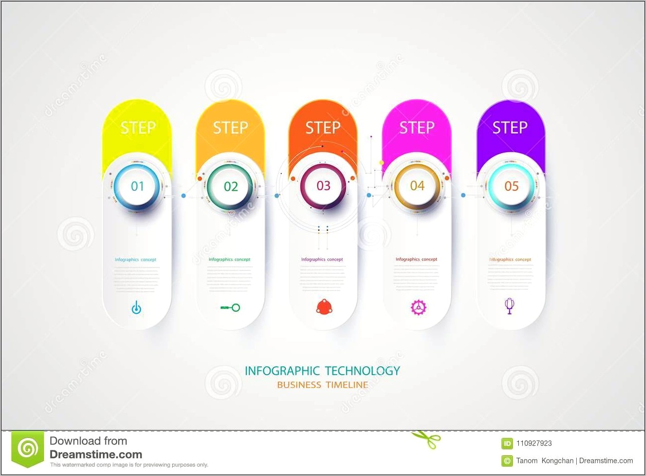 3d Paper Infographic Powerpoint Template Download