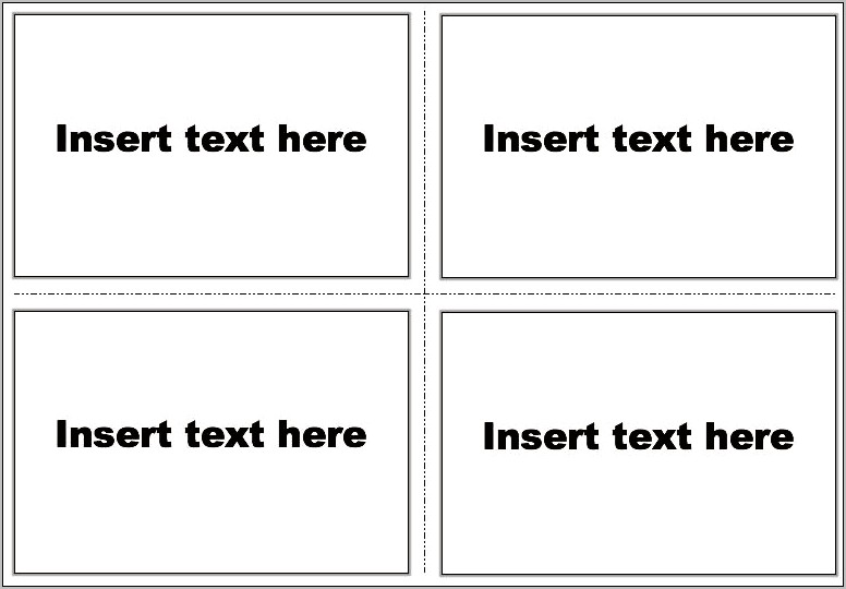 3x5 Index Card Template Word Download