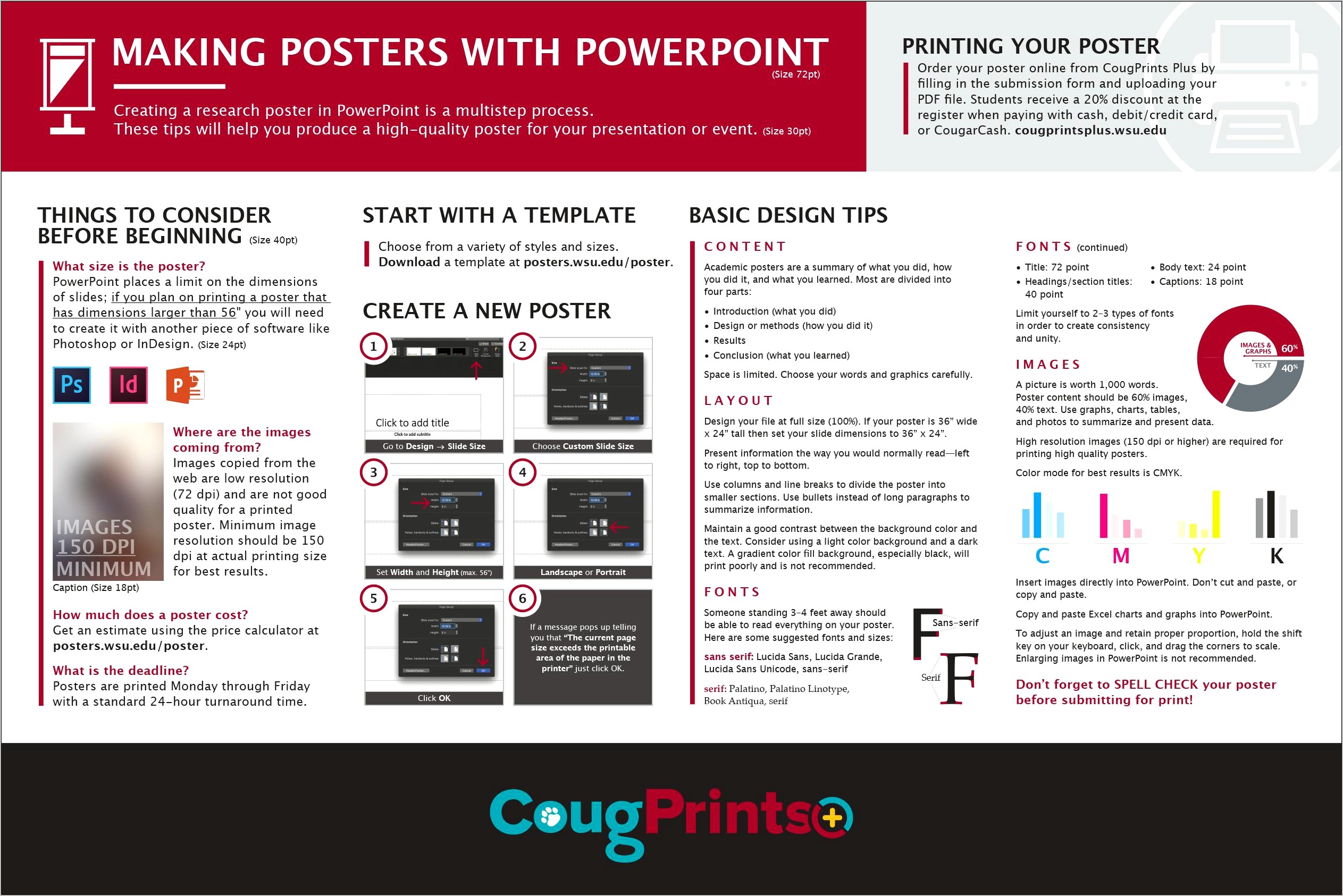 A1 Size Presentation Poster Templates Download